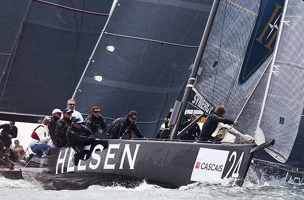 Day 2 of the RC44 Cascais Cup 2012, Portugal. Photo copyright Guido Trombetta for Studio Borlenghi.