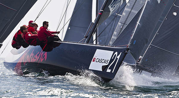 Day 2 of the RC44 Cascais Cup 2012, Portugal. Photo copyright Guido Trombetta for Studio Borlenghi.