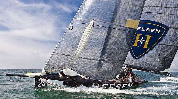 Day 4 of the RC44 Cascais Cup 2012, Portugal. Photo copyright Guido Trombetta for Studio Borlenghi.