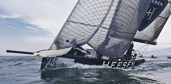 Day 4 of the RC44 Cascais Cup 2012, Portugal. Photo copyright Guido Trombetta for Studio Borlenghi.