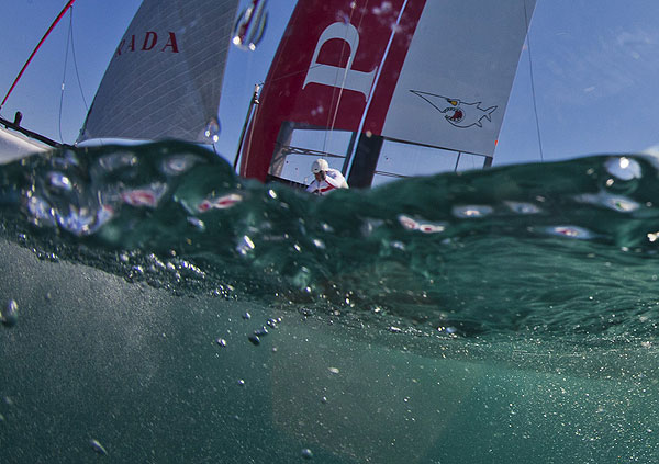 Naples, 10/04/12. Luna Rossa Training, during the America's Cup World Series Naples, Italy, April 2012. Photo copyright Luna Rossa and Carlo Borlenghi.