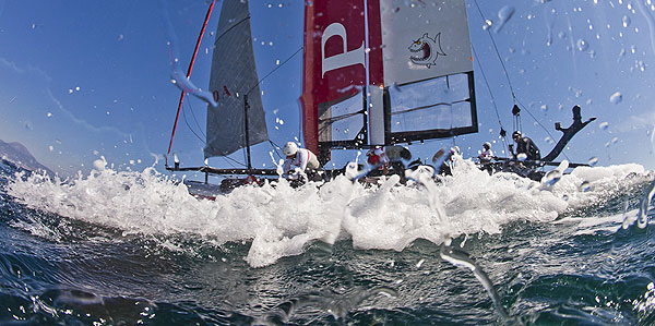 Naples, 10/04/12. Luna Rossa Training, during the America’s Cup World Series Naples, Italy, April 2012. Photo copyright Luna Rossa and Carlo Borlenghi.