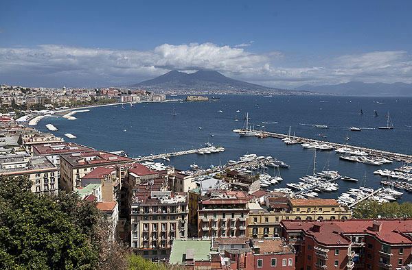 Naples, 12/04/12. America's Cup World Series Naples 2012, Day 2, during the America’s Cup World Series Naples, Italy, April 2012. Photo copyright Luna Rossa and Carlo Borlenghi.