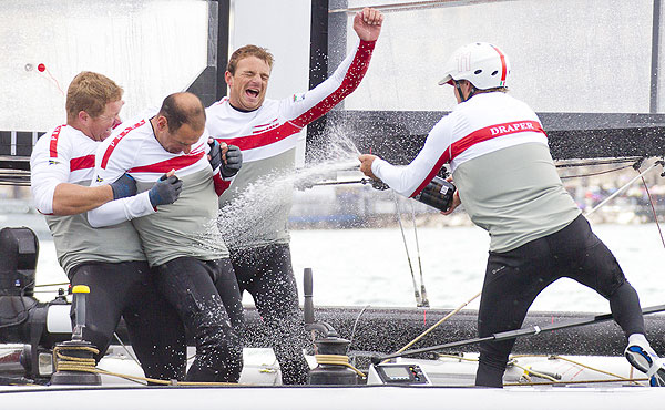 Luna Rossa wins AC World Series Naples 2012, 15/04/12. America's Cup World Series Naples 2012, Day 5, Naples, Italy, April 2012. Photo copyright Luna Rossa and Carlo Borlenghi.