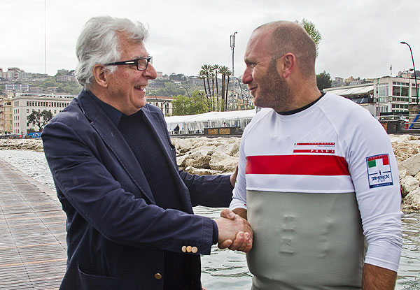 Luna Rossa wins AC World Series Naples 2012, 15/04/12. America's Cup World Series Naples 2012, Day 5, Naples, Italy, April 2012. Photo copyright Luna Rossa and Carlo Borlenghi.