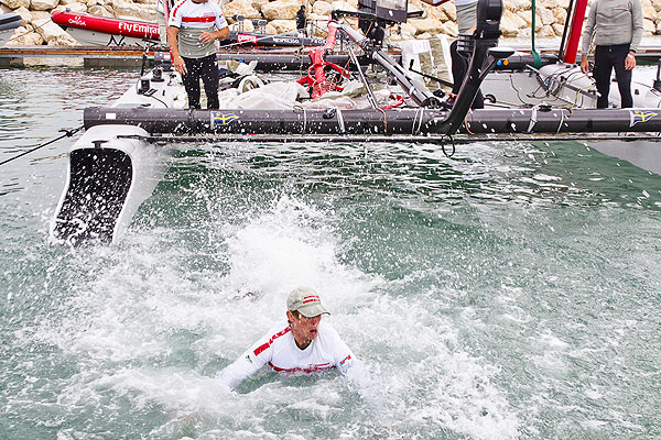 Luna Rossa wins AC World Series Naples 2012, 15/04/12. America's Cup World Series Naples 2012, Day 5, Naples, Italy, April 2012. Photo copyright Luna Rossa and Carlo Borlenghi.