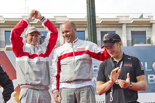 Luna Rossa wins AC World Series Naples 2012, 15/04/12. America's Cup World Series Naples 2012, Day 5, Naples, Italy, April 2012. Photo copyright Luna Rossa and Carlo Borlenghi.