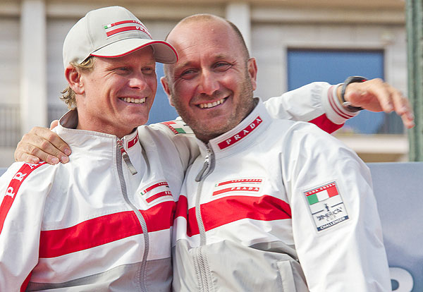 Luna Rossa wins AC World Series Naples 2012, 15/04/12. America's Cup World Series Naples 2012, Day 5, Naples, Italy, April 2012. Photo copyright Luna Rossa and Carlo Borlenghi.