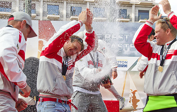 Luna Rossa wins AC World Series Naples 2012, 15/04/12. America's Cup World Series Naples 2012, Day 5, Naples, Italy, April 2012. Photo copyright Luna Rossa and Carlo Borlenghi.