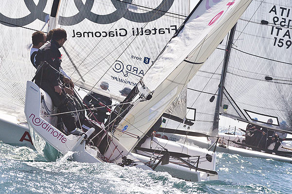 Loano, 21/04/12. Audi Melges 20 Sailing Series - Loano 2012. Photo copyright Guido Trombetta for Studio Borlenghi and BPSE.