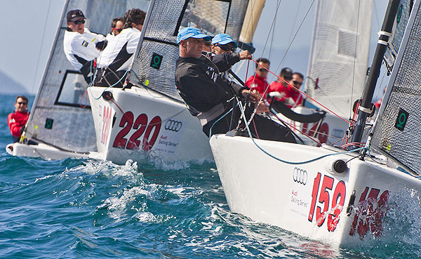 Loano, 21/04/12. Audi Melges 20 Sailing Series - Loano 2012. Photo copyright Guido Trombetta for Studio Borlenghi and BPSE.