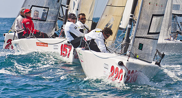 Loano, 21/04/12. Audi Melges 20 Sailing Series - Loano 2012. Photo copyright Guido Trombetta for Studio Borlenghi and BPSE.