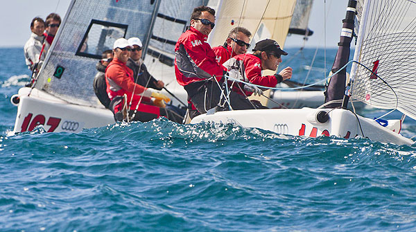 Loano, 21/04/12. Audi Melges 20 Sailing Series - Loano 2012. Photo copyright Guido Trombetta for Studio Borlenghi and BPSE.