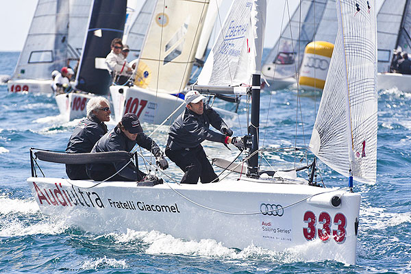 Loano, 21/04/12. Audi Melges 20 Sailing Series - Loano 2012. Photo copyright Guido Trombetta for Studio Borlenghi and BPSE.