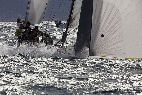 Loano, 12/04/12. Teasing Machine, during the Audi Sailing Series Melges 32 Practice Race. Photo copyright Stefano Gattini for Studio Borlenghi and BPSE.