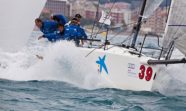 Loano, 13/04/12. Audi Sailing Series Melges 32 Day 1. Photo copyright Stefano Gattini for Studio Borlenghi and BPSE.