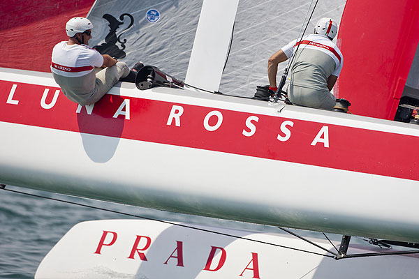 Venezia (Venice Italy), 12/05/12. Luna Rossa - Swordfish, during the America's Cup World Series in Venice. Photo copyright Carlo Borlenghi and Luna Rossa.