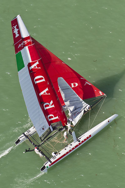 Venezia (Venice Italy), 19/05/12. Luna Rossa - Piranha, during the America's Cup World Series in Venice. Photo copyright Carlo Borlenghi and Luna Rossa.