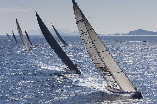 Swan Fleet, during the Rolex Swan Cup 2012. Photo copyright, Rolex and Carlo Borlenghi.