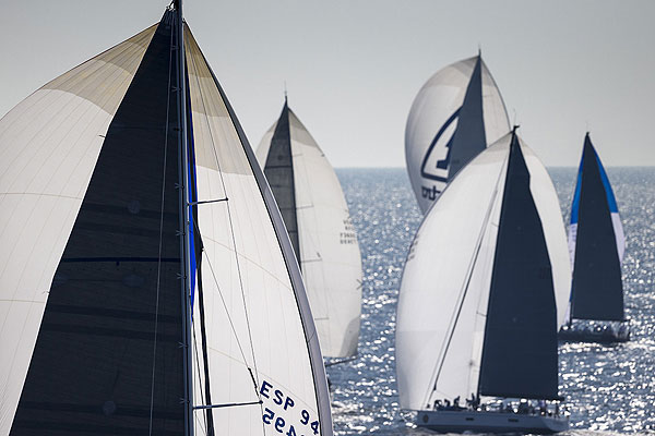 Swan Fleet, during the Rolex Swan Cup 2012. Photo copyright, Rolex and Carlo Borlenghi.