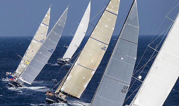 Swan Fleet, during the Rolex Swan Cup 2012. Photo copyright, Rolex and Carlo Borlenghi.