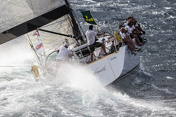 Peter Lerbrandt's Vertical Smile, during the Rolex Swan Cup 2012. Photo copyright, Rolex and Carlo Borlenghi.