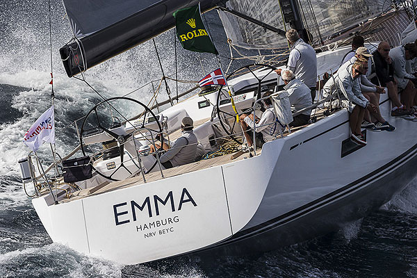 Johann Killinger's Emma, during the Rolex Swan Cup 2012. Photo copyright, Rolex and Carlo Borlenghi.