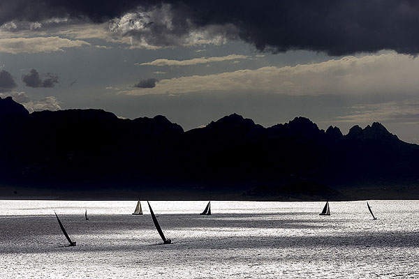 Swan Fleet, during the Rolex Swan Cup 2012. Photo copyright, Rolex and Carlo Borlenghi.