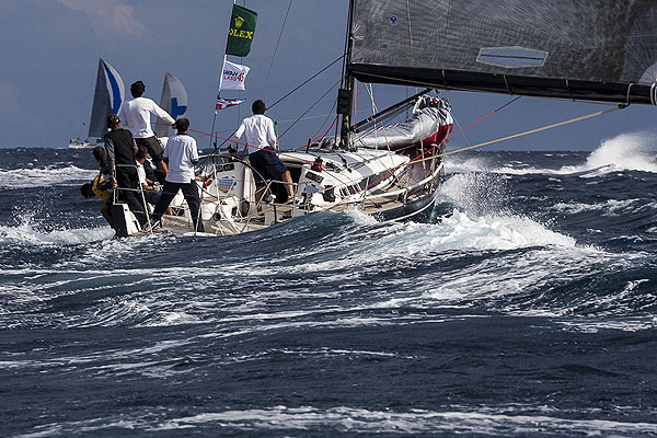 Vittorio Ruggiero's TalJ, during the Rolex Swan Cup 2012. Photo copyright, Rolex and Carlo Borlenghi.