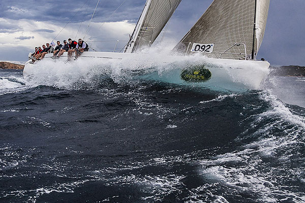 Lilius and Brunow's Lionessa of Douglas, during the Rolex Swan Cup 2012. Photo copyright, Rolex and Carlo Borlenghi.