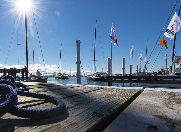 Dockside ambiance. Photo copyright Kurt Arrigo for Rolex.