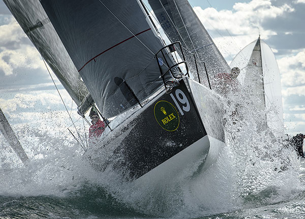 Ergin Imre and Onur Erardag's Provezza 8 (TUR 1211) with tactician Peter Lester from Istanbul, Turkey. Photo copyright Kurt Arrigo for Rolex.