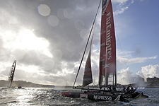 America's Cup World Series Plymouth, United
                            Kingdom, September 10-18, 2011. Photographic Assignment by Morris Adant.